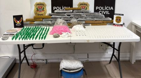 Policia Civil apreende mais de 24kg de drogas e prende uma mulher em São José dos Campos