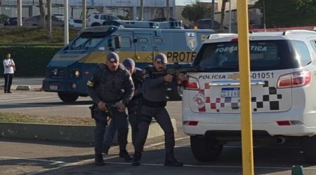 Simulado de ocorrência testa pronta reposta de PMs em São José dos Campos