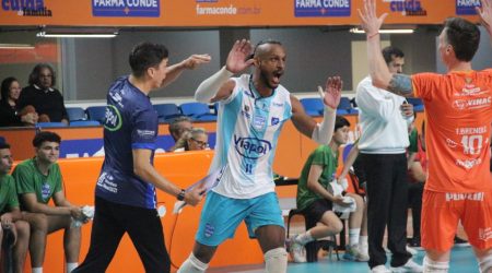 Primeira vitória no Paulista: Vôlei São José vence Praia Grande em casa