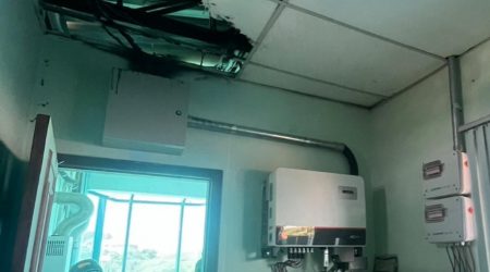 Incêndio em sistema fotovoltaico na região sul de São Josė dos Campos mobiliza bombeiros