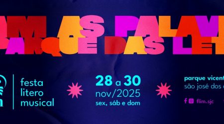 FLIM 2025 reunirá autores, música e cultura no Parque Vicentina Aranha em São José dos Campos