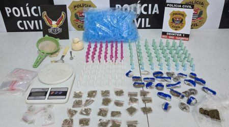 Polícia Civil realiza operação contra o tráfico de drogas em Jacareí