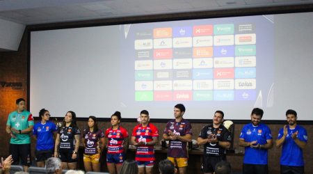 Clube apresentou uniformes e planejamento para a temporada 2026 durante evento em São José dos Campos/ Foto: Rodrigo Correia/ Agência NTZ
