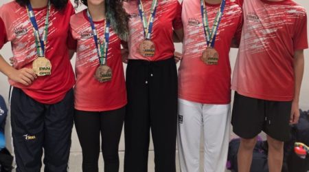 Pindamonhangaba conquista quatro medalhas no Pan-Americano Open 2026