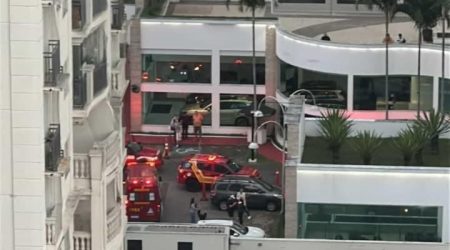 Corpo de Bombeiros atua em incêndio registrado em apartamento no Jardim Esplanada, em São José dos Campos