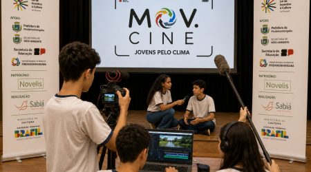 Projeto Mov.Cine utilizará o audiovisual para conscientizar jovens sobre questões ambientais em Pinda