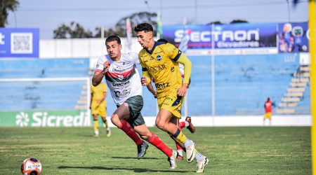 Sem torcida, Águia só empata com Briosa em 1 a 1 no Martins Pereira!