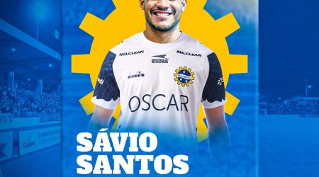 Atacante Sávio Santos, de 23 anos, é um mais um reforço para o clube na disputa do Campeonato Brasileiro Série D