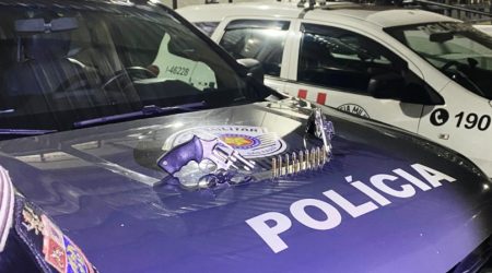 Casal de criminosos com duas armas é preso pelo BAEP em São José dos Campos