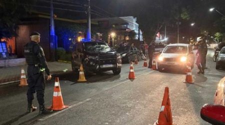 Oito pessoas são presas durante operação de segurança no feriado em SJC