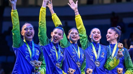 Brasil conquista 2 medalhas inéditas no Mundial de Ginástica Rítmica, o melhor resultado da história