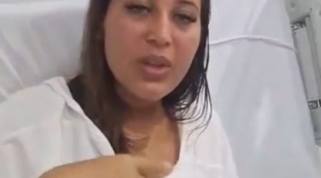 “Fiquem com Deus. Estou melhorando. Estou com muita dor no corpo e na garganta. Fiquem com Deus, obrigado pelas orações”, disse Bruna