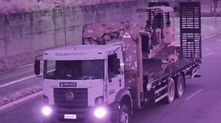 Caminhão furtado no Jardim Satélite é recuperado em Pouso Alegre!