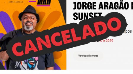 Show de Jorge Aragão em São José dos Campos é cancelado por falta de pagamento, diz produção