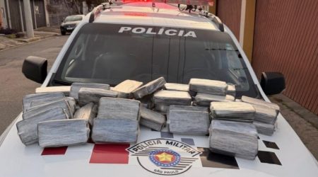 50 kg de crack apreendidos após tentativa de furto em Jacareí, no bairro Vila Branca