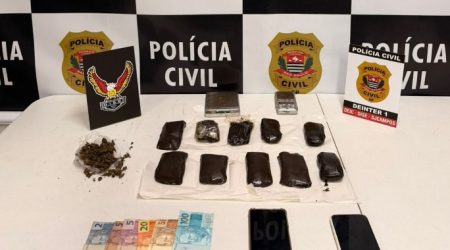 Polícia Civil apreende 'maconha gourmet' e prende dois por tráfico na Vila Industrial, em São José dos Campos