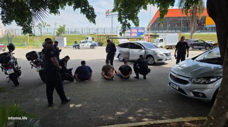 Quadrilha que furtava estepes é presa em flagrante com produtos do crime!