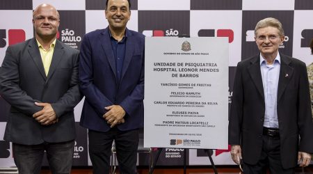 Governador em exercício, Felicio entrega Unidade de Psiquiatria em Campos