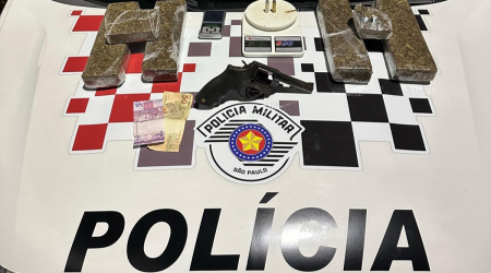 Foragido da Justiça é preso em Ubatuba com arma e drogas