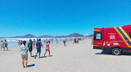 Turista morre afogado na Praia Grande em Ubatuba