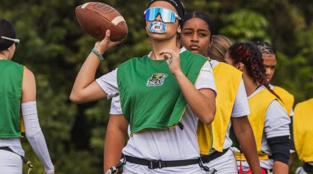 Emanuelly é a única atleta de São José dos Campos convocada para a Seleção Brasileira Sub-17 de Flag Football.