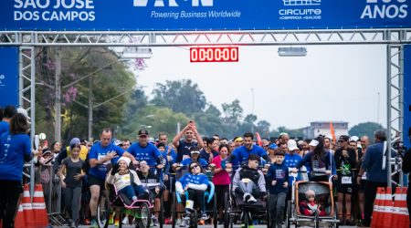Corrida de aniversário de São José dos Campos reúne 2,5 mil atletas em festa esportiva
