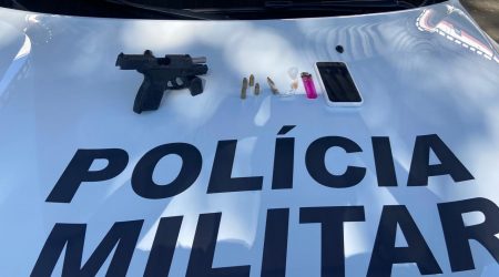 Homem é preso em motel com menor de 14 anos armado e tenta subornar PM com R$ 200 mil em São José