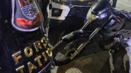 Criminoso é preso após furto de motocicleta na Vila Rhodia, na zona norte de São José