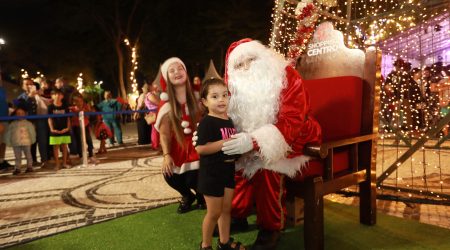 Papai Noel será recebido com festa, música e luzes em celebração no centro de SJC
