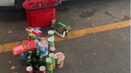 Armado com faca, homem é preso após roubo a mercado no Jardim São Dimas