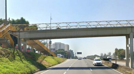 Marginal da Via Dutra, em São José, será interditada para desmontagem de passarela