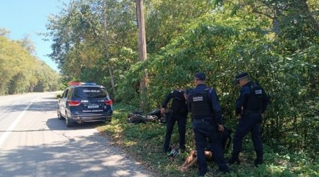 Novos policiais municipais prendem ladrão de frios e apreendem moto após fuga