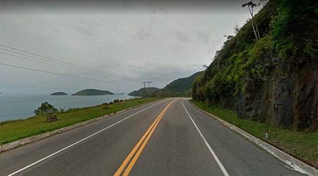 Imagem ilustrativa: Rio-Santos em Ubatuba (viagensecaminhos)
