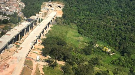 Obras no Rodoanel Norte / Foto: jornalspnorte