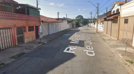 Foto ilustrativa: rua onde o crime foi cometido (Google)