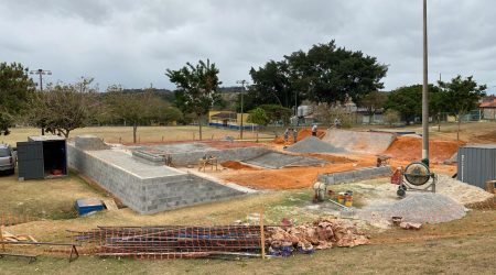 Obra de nova pista de skate começa no Jardim Cerejeiras