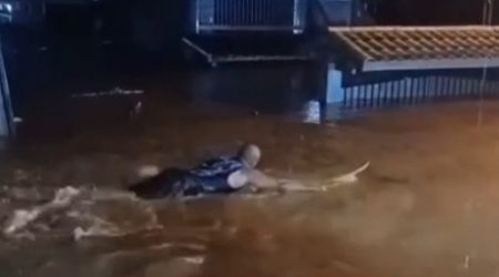 bairro Sertão da Quina, que fica próximo à Maranduba, em Ubatuba, está em estado de calamidade