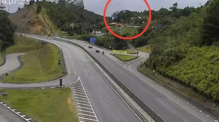 Câmera da Tamoios pode ter registrado helicóptero desaparecido