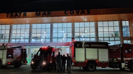 Bombeiros agem rápido, controlam incêndio e impedem tragédia no Teatro Mário Covas