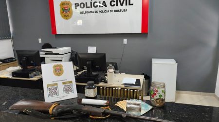 Contra facções, Operação Linha de Contenção prende três e apreende drogas e armas na divisa de Ubatuba com o Rio de Janeiro