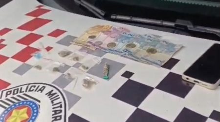 Estrangeiro é preso por tráfico durante ronda da PM na zona sul de SJC