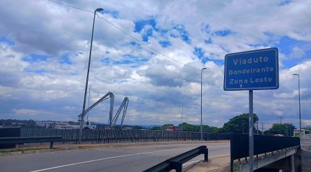 Interdição viaduto Bandeirante (Jd. da Granja) altera trânsito em São José