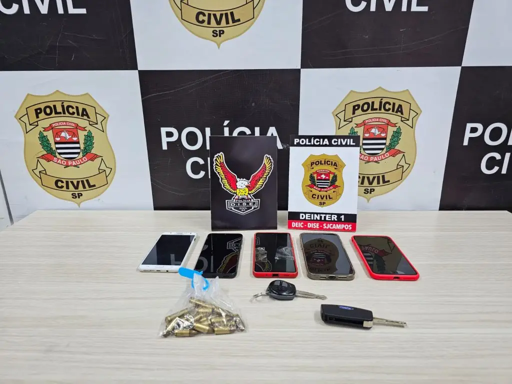 Operação policial desarticula quadrilha de extorsão em São José dos Campos e Jacareí