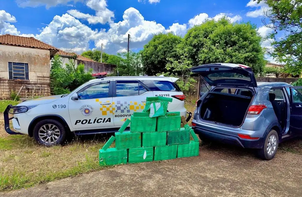 Apreensão de drogas no interior cresce 55% em outubro