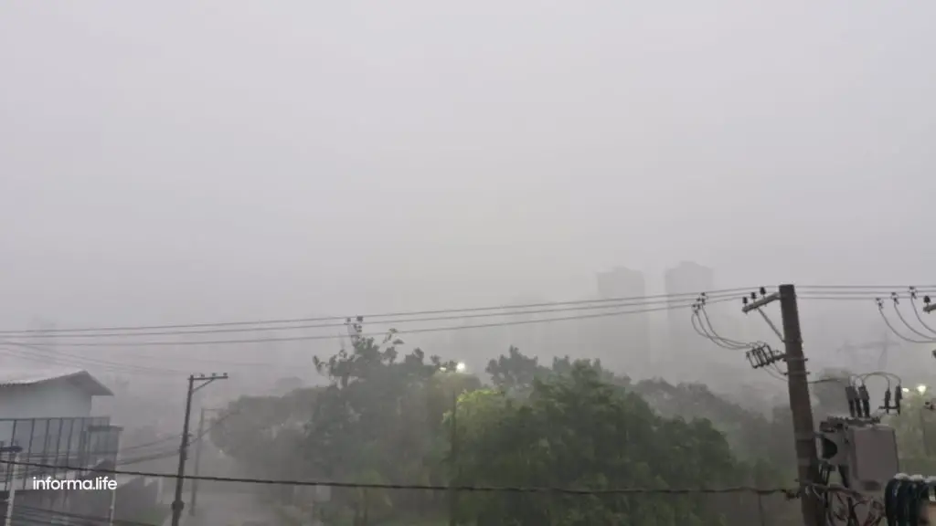 Chuva intensa provoca alagamentos e queda de energia em São José dos Campos