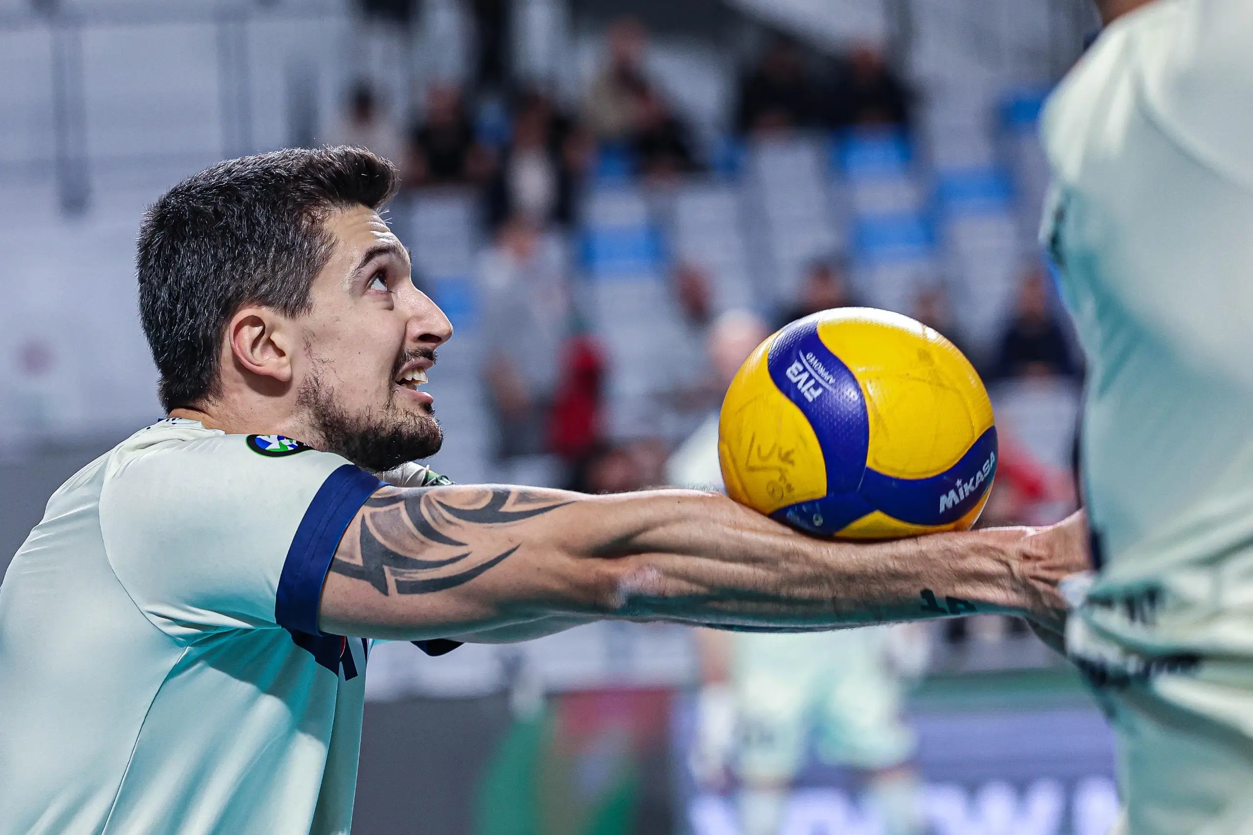 Após defender time da Bulgária, central Victor Babu chega ao Vôlei São José