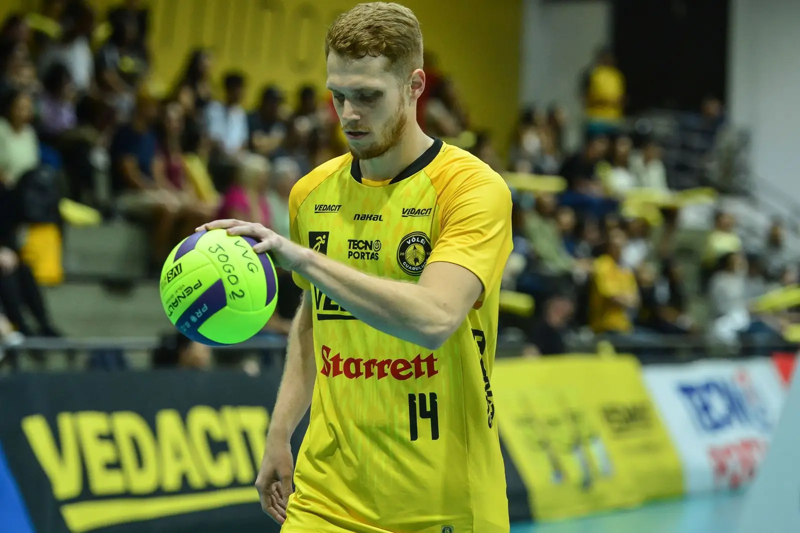Bruno Biella é o novo central do Vôlei São José