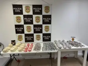Flagrante de tráfico de drogas em Caçapava
