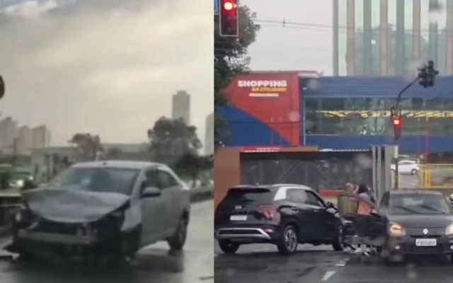 Chuva atinge São José nesta sexta-feira e dois acidentes são registrados