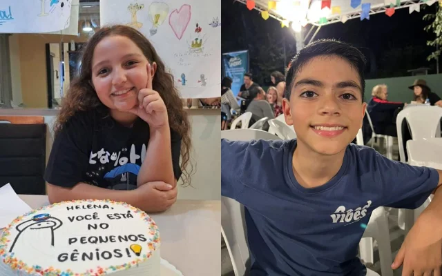 Alunos da RM Vale vão no programa Pequenos Gênios na Globo